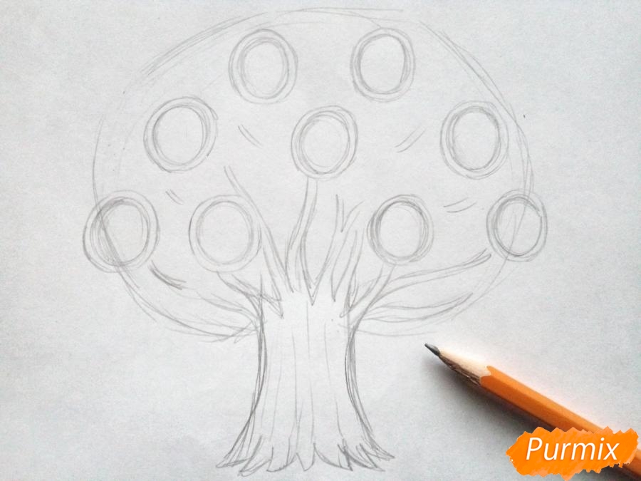 Нарисовать родословное дерево своими руками – отличное дизайнерское решение