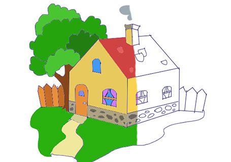 Картинка дом для детей